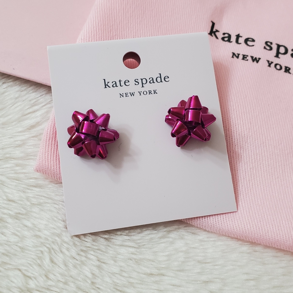 Kate Spade Ribbon Earrings - Picture 3 of 5